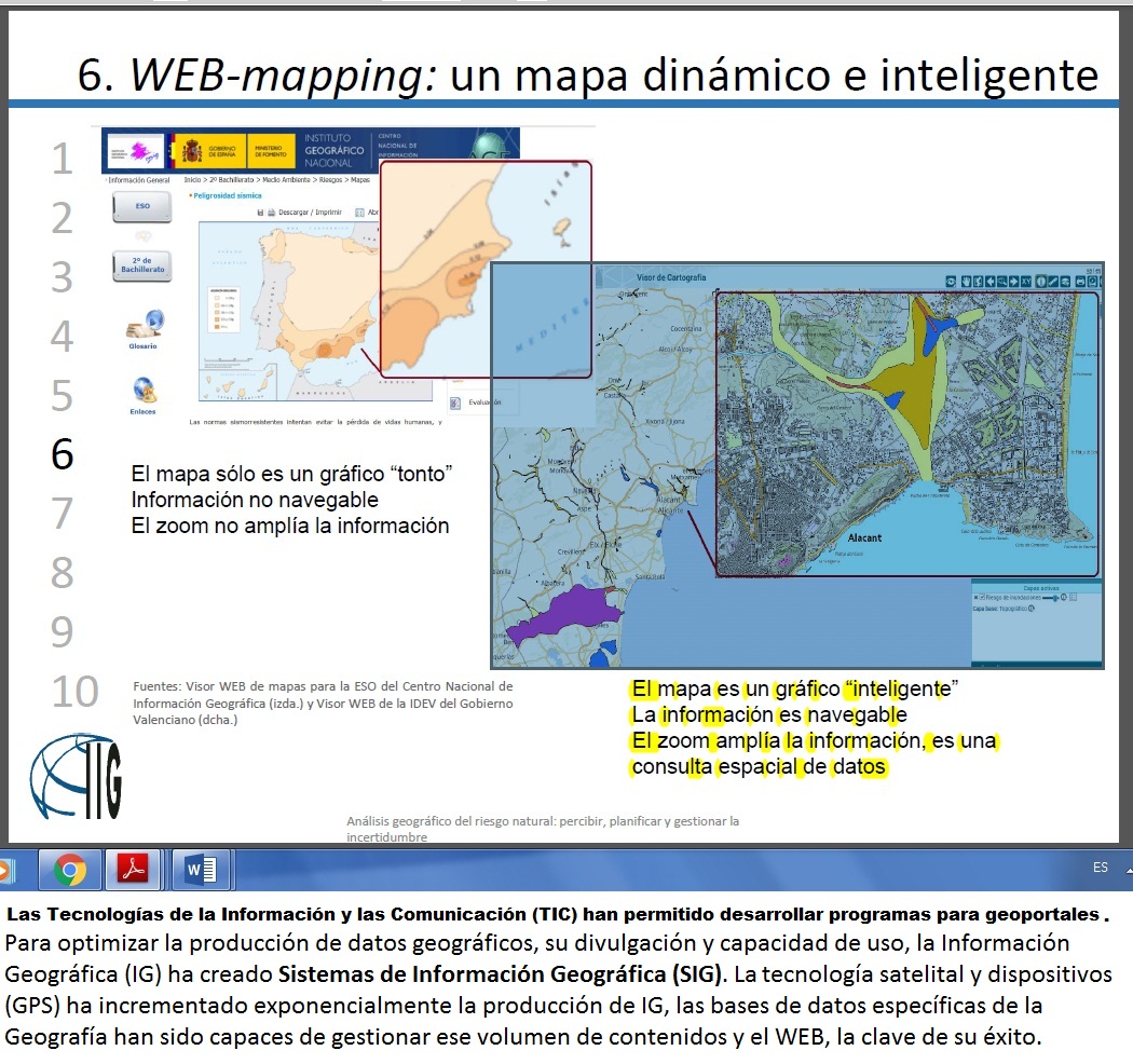 WEB-mapping - Un mapa dinamico e inteligente